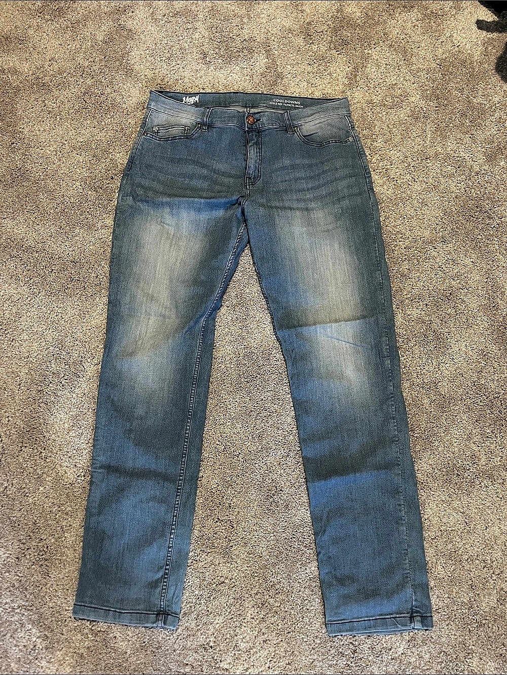 Mugsy Cooldowns Slim Jeans Waist 36 x 34 Blue